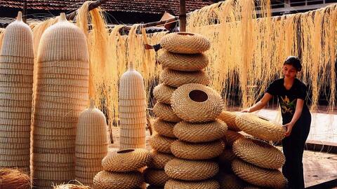 Xuất khẩu mây, tre, cói, thảm 5 tháng đầu năm 2021 đạt 356,47 triệu USD