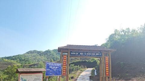 Điện Biên: Phát triển hạ tầng giao thông nông thôn ở Mường Nhé