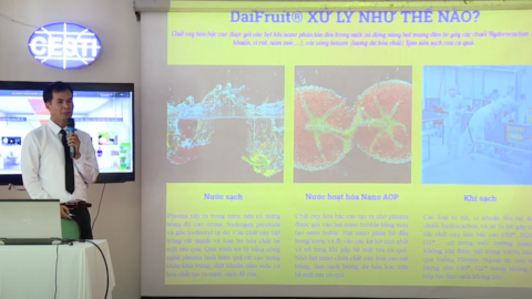 Ứng dụng công nghệ "xanh" bảo quản và tiệt trùng rau rủ