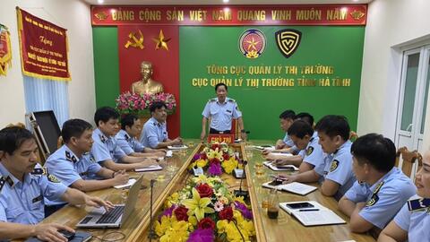 Cục Quản lý thị trường Hà Tĩnh đã xử lý 25 trường hợp vi phạm về an toàn thực phẩm trong một tháng