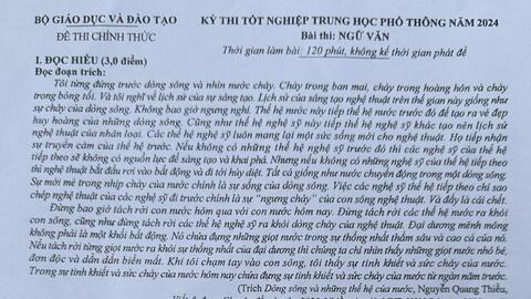 Thí sinh Hà Nội phấn khởi vì làm bài môn Văn tốt