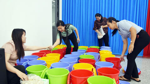 Phụ nữ tỉnh Trà Vinh tập huấn làm men vi sinh IMO