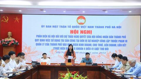 Nâng cao hiệu quả quản lý, sử dụng tài sản công của Hà Nội