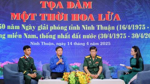 Tuổi trẻ Ninh Thuận tổ chức nhiều hoạt động tri ân cựu chiến binh