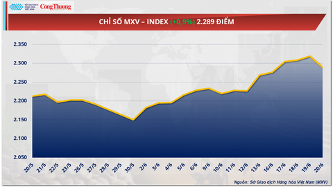 Giá cà phê Arabica giảm về mức 6.945 USD/tấn, thấp nhất trong vòng hơn 5 tháng