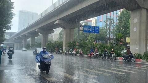 Nhiều khu vực có mưa dông, đề phòng lũ quét, sạt lở