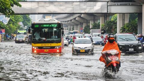 Nhiều khu vực có mưa, cảnh báo lũ quét