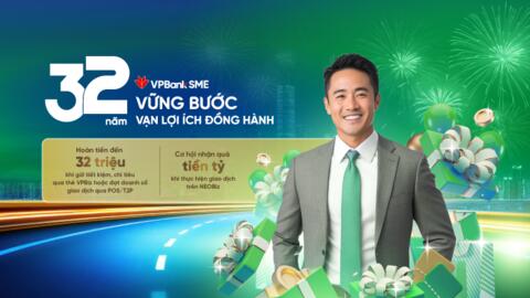 Doanh nghiệp giao dịch thả ga - ưu đãi ngập tràn cùng VPBankSME
