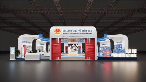 Triển lãm "80 năm giáo dục và đào tạo phát triển đất nước"