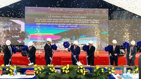 Khởi công dự án Trung tâm huấn luyện thể thao Quốc gia tại Đà Lạt
