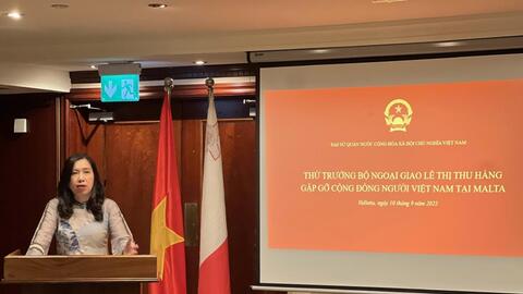 Tăng cường kết nối cộng đồng người Việt tại Malta