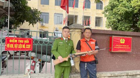 Mạnh tay với "vũ khí nóng", quyết tâm vì một cái Tết bình yên