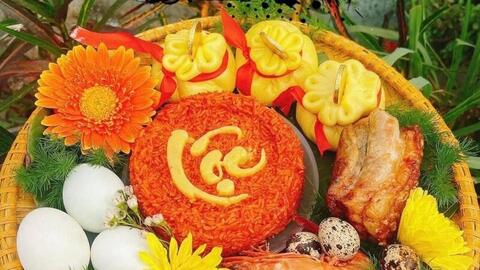 Mâm tam sên, 'vàng ăn được' đắt khách trước ngày vía Thần Tài