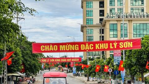 Quảng Ngãi: Đặc khu Lý Sơn sẵn sàng cho ngày bầu cử