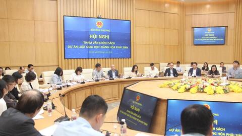 Các chuyên gia, doanh nghiệp góp ý Luật Giao dịch hàng hóa phái sinh