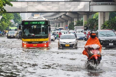 Nhiều khu vực có mưa, cảnh báo lũ quét