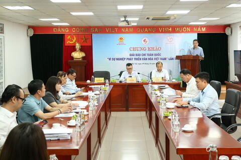 122 tác phẩm vào chung khảo Giải Báo chí ‘Vì sự nghiệp phát triển văn hóa Việt Nam’