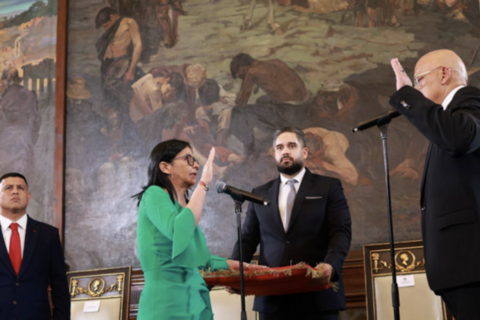 Venezuela chính thức có nữ lãnh đạo đầu tiên