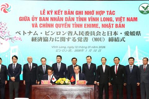 Vĩnh Long bắt tay Ehime (Nhật Bản) đẩy mạnh kết nối thương mại và đầu tư
