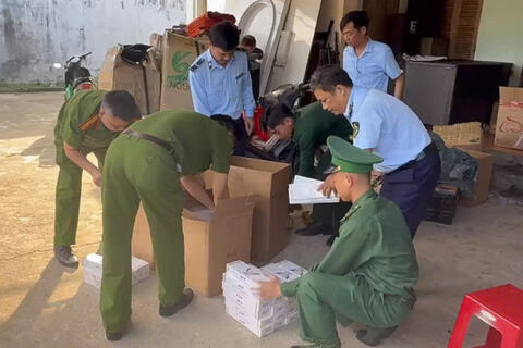 Quảng Ngãi: Thu giữ 1.400 bao thuốc lá không rõ nguồn gốc