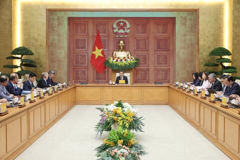 Thủ tướng Chính phủ Lê Minh Hưng làm việc với 52 doanh nghiệp hàng đầu của Hoa Kỳ