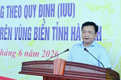 Hà Tĩnh: Ra quân cao điểm chống khai thác IUU trên biển