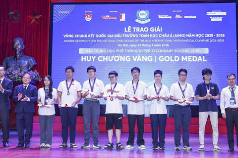 13 học sinh Cao Bằng đoạt huy chương tại Đấu trường Toán học châu Á