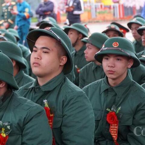 Lễ giao quân 2026: Khi thế hệ Gen Z tự hào khoác áo lính