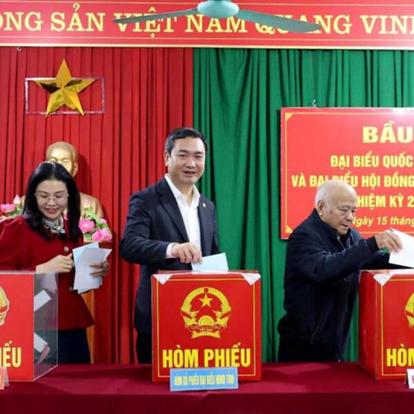 Lạng Sơn: 7 người trúng cử đại biểu Quốc hội khoá XVI