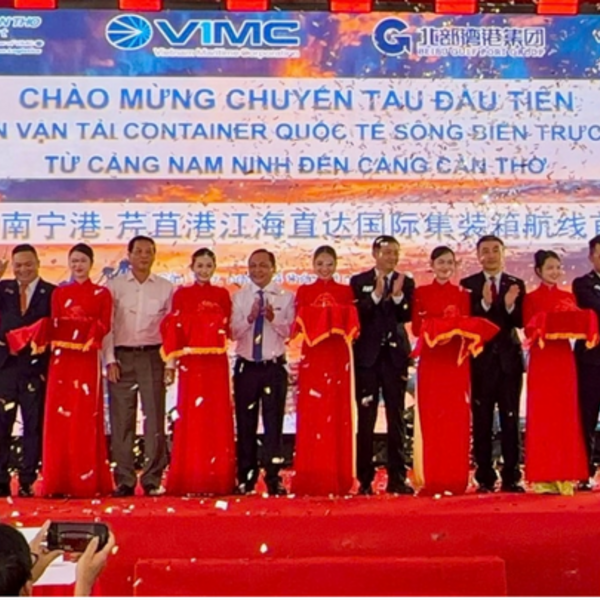 Cần Thơ mở tuyến vận tải container kết nối Tây Nam Trung Quốc