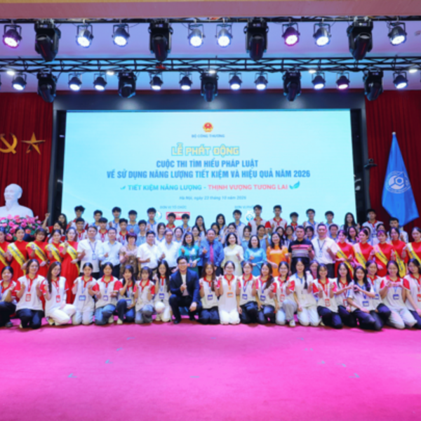 Phát động Cuộc thi 'Tìm hiểu pháp luật về sử dụng năng lượng tiết kiệm và hiệu quả'