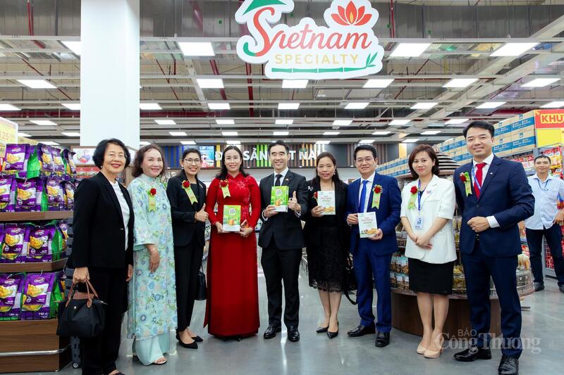 MM Supercenter Đà Nẵng bán hơn 500 sản phẩm OCOP, trong đó, có khoảng 100 sản phẩm OCOP của TP. Đà Nẵng và miền Trung.