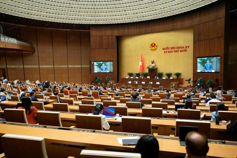 Quang cảnh phiên họp. Ảnh: VPQH