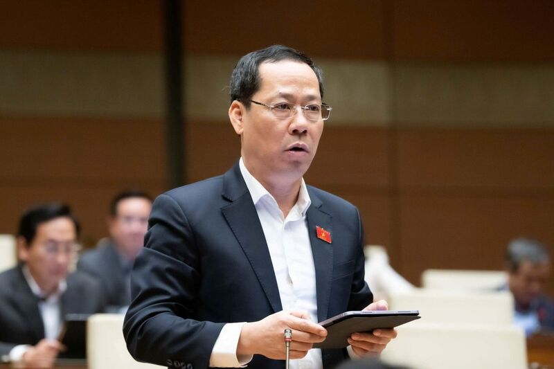 Đại biểu Trần Nhật Minh (đoàn Nghệ An). Ảnh: QH