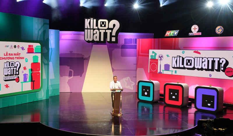 Ông Bùi Trung Kiên - Phó Tổng giám đốc EVNHCMC, phát biểu tại sự kiện. Ảnh: Minh Khuê.