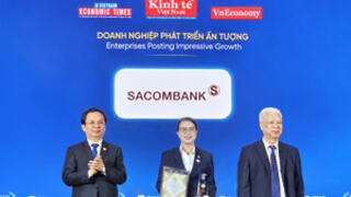 Sacombank được vinh danh Thương hiệu Mạnh Việt Nam 2026