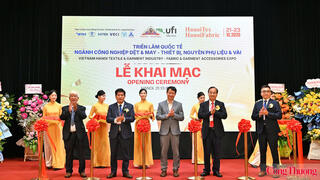 Khai mạc HanoiTex & HanoiFabric 2026: Kết nối chuỗi cung ứng dệt may