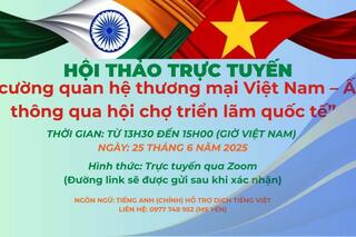 Thúc đẩy xuất khẩu sang Ấn Độ qua hội chợ quốc tế
