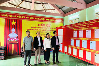 Thành phố Huế: Các địa phương miền núi rực rỡ cờ hoa chờ ngày bầu cử