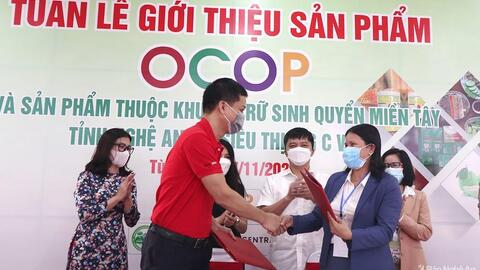7 sản phẩm OCOP Nghệ An vào siêu thị Big C
