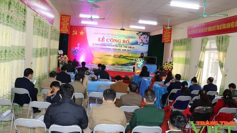 Sơn La: Thêm xã thứ 52 đạt chuẩn nông thôn mới