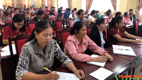 Hội Nông dân TPLai Châu: Nâng cao kiến thức kỹ năng  công tác hội