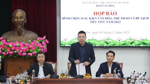 10 sự kiện văn hóa, thể thao và du lịch tiêu biểu 2023