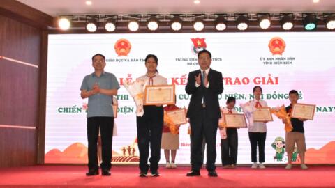Hơn 422.000 tác phẩm dự thi vẽ tranh về chiến thắng Điện Biên Phủ