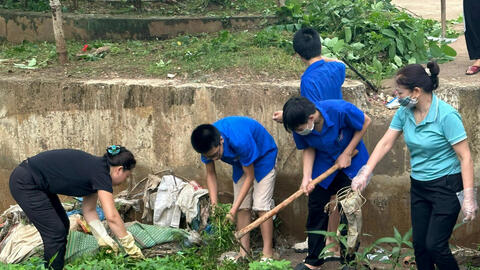 Sơn La: Ra quân xây dựng cảnh quan môi trường nông thôn