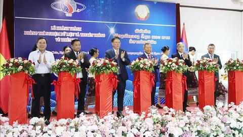 Việt Nam giúp Lào xây dựng hệ thống dữ liệu và thông tin cảnh báo thiên tai