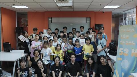 Triển lãm "Hồi ngôn" - nơi trẻ khiếm thính vẽ ước mơ