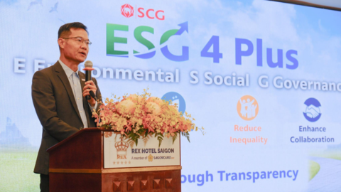 SCG chia sẻ mô hình ESG hỗ trợ Việt Nam hiện thực hóa mục tiêu Net Zero