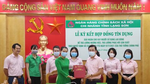 Tín dụng không lãi suất giúp doanh nghiệp trả lương đã đến với hàng ngàn lao động