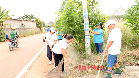 Bình Phước: Chỉnh trang đô thị sẵn sàng đón tết